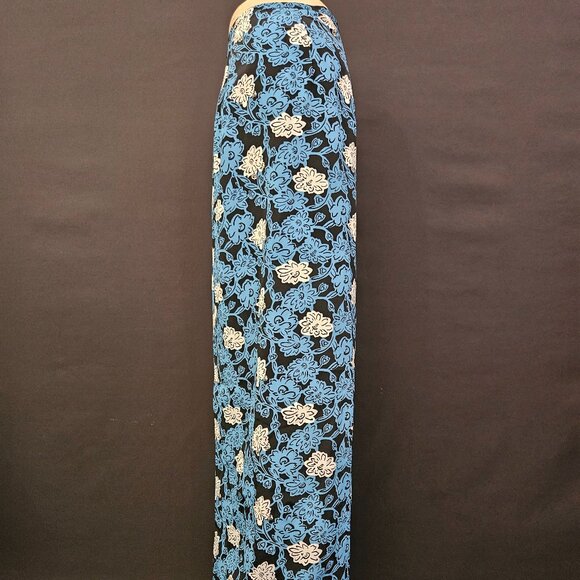 90s R-Wear Rampage Floral Wrap Maxi Skirt - Picture 8 of 10